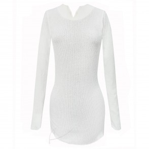 Biały top jersey