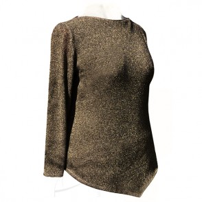 Tunika brokatowa- plus size
