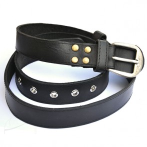 Black Belt II-pasek skórzany