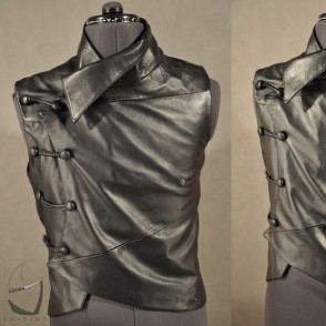 Non-military Waistcoat Black- kamizela