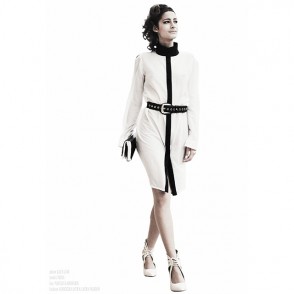 Silk shirt- dress