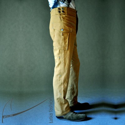 Honey Trousers- spodnie wełniane